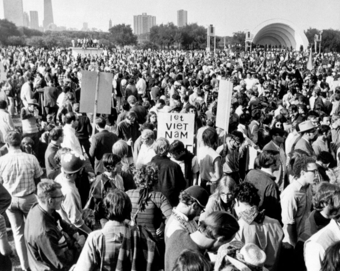 Protest at Chicago Democratic Convention